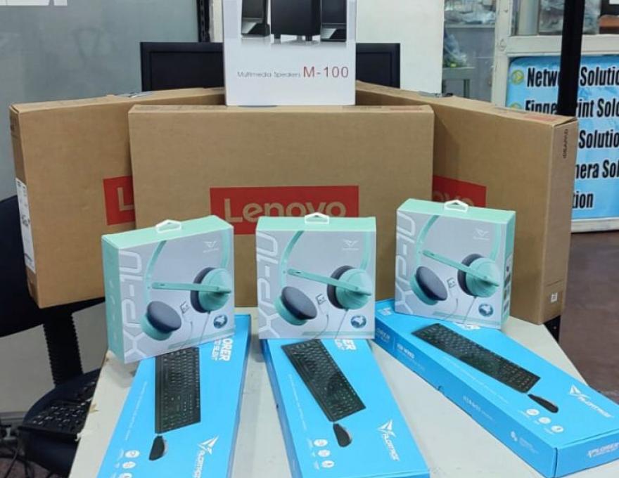 three laptops for dharisanam