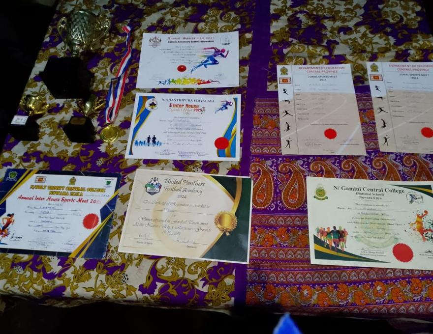 Sports Equipment for the Bishop Daniel Boys Home - Sports Awards by the Daniel Boys Home