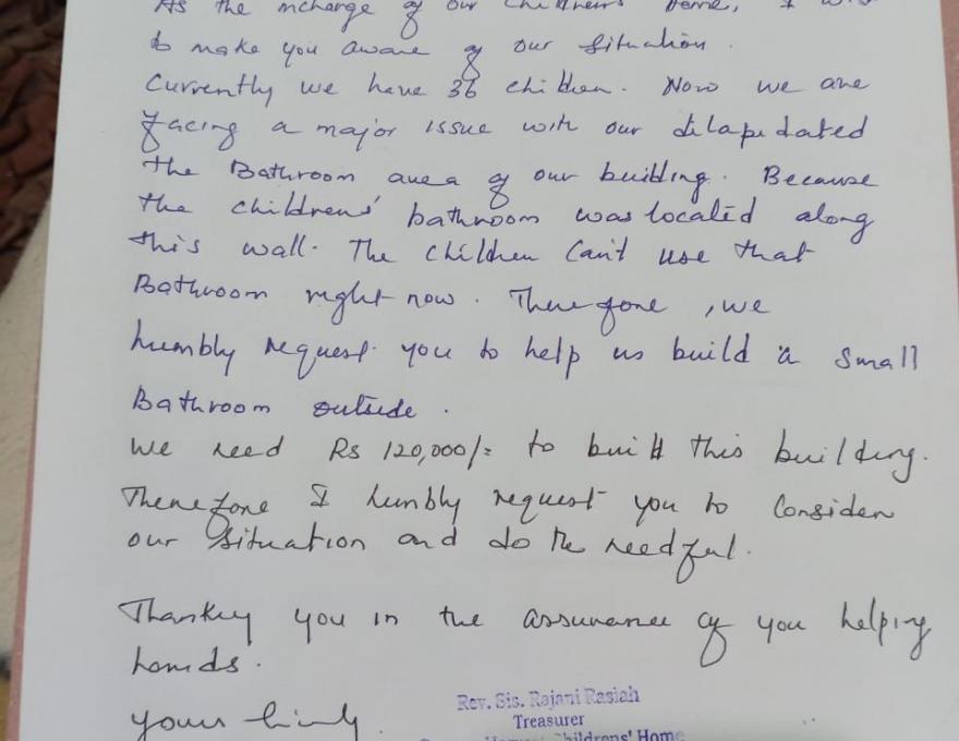 Building a New Washroom for Canaan Harvest Childrens' Home